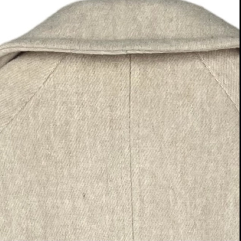 Vintage Herman Kay Cream Wool Blend Coat – Classic Button Front – Made in USA - Picture 5 of 14